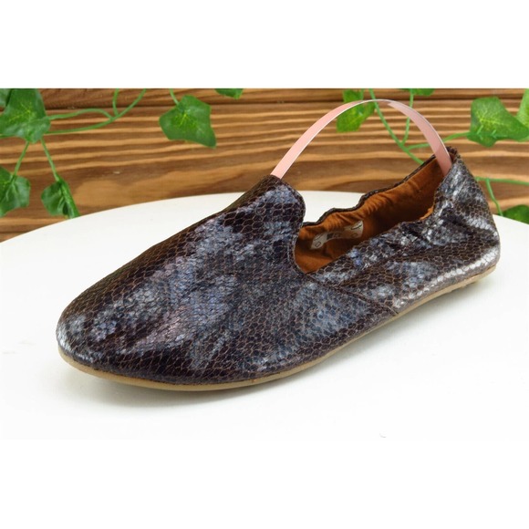 UMicloud Tech Youth Girls Shoes‎ Size 3 M Brown Ballet Synthetic - Picture 1 of 7